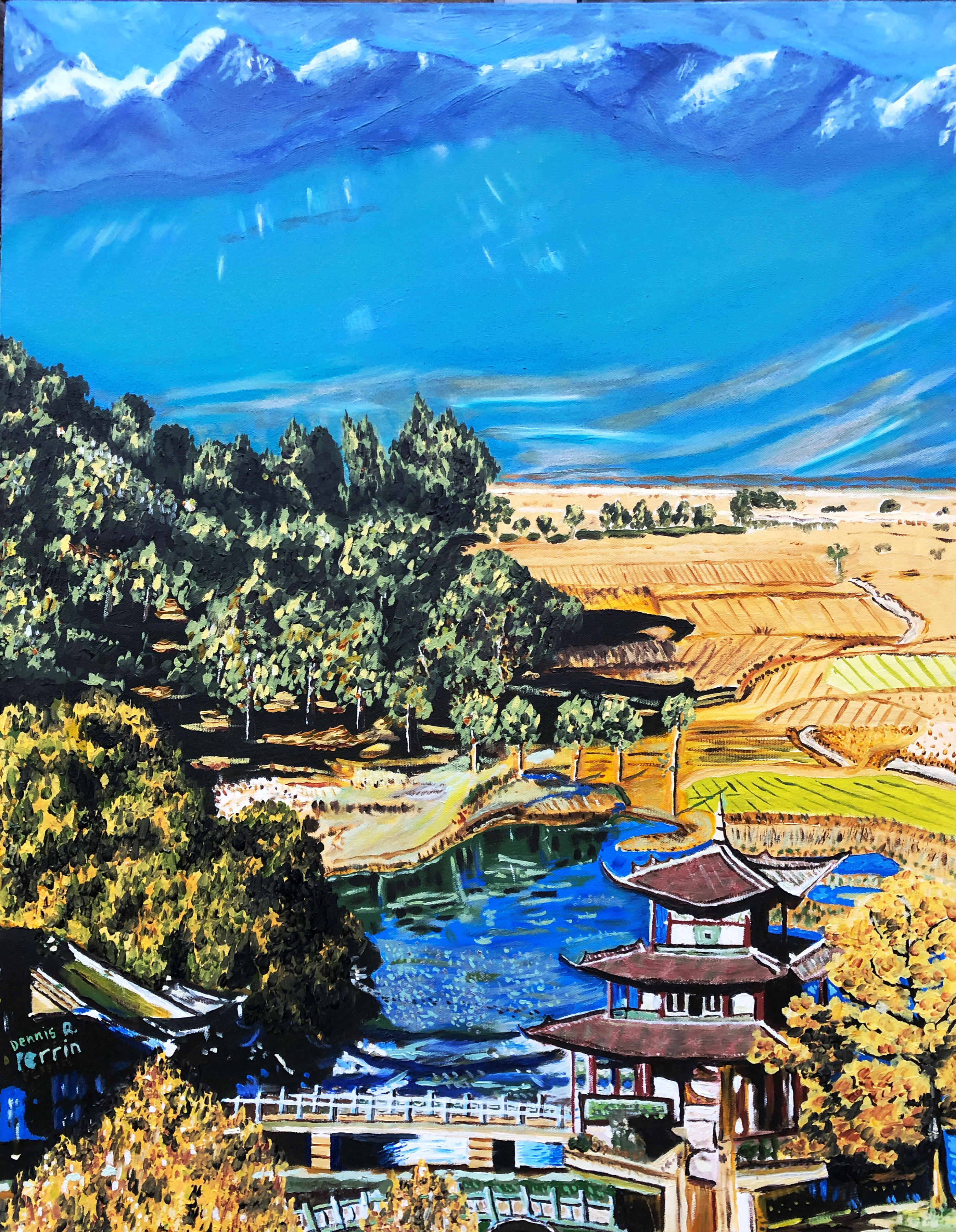 Oriental landscape